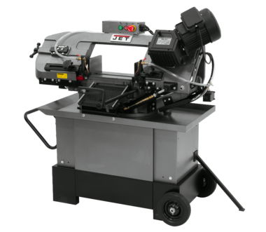 7" x 10 1/2", JET MITERING HORZ/VERT BANDSAW, STOCK#413452, MODEL#HBVS-710G, NEW