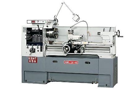14" x 40" cc, KENT PRECISION FREQ-DRIVE LATHE, MODEL#RML-1440VT **NEW**