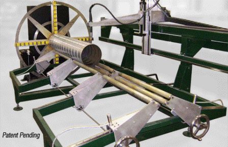 Vicon Spiral Pipe CNC Plasma Cutting System, 4"-60" Dia., Model#V-SPP-460