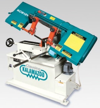 8" x 12", CLAUSING KALAMAZOO HORZ BANDSAW, MODEL#KC812W, **NEW**