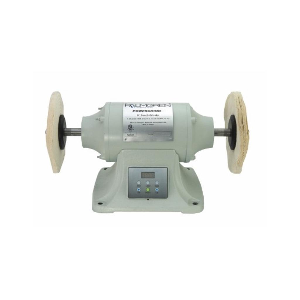 8" PALMGREN VARIABLE SPEED BENCH BUFFER, 1HP, MODEL#9682107, NEW