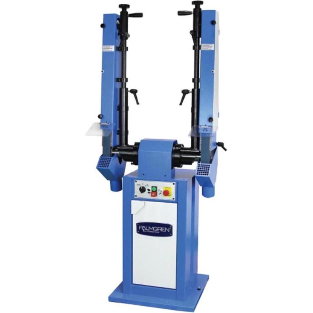 8" X 24" PALMGREN DUAL STATION BELT GRINDER, MODEL#9682415, NEW