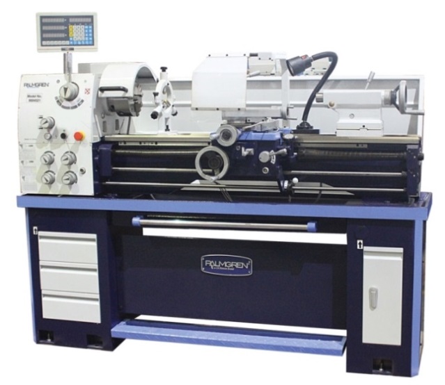 13" x 40" cc, PALMGREN ENGINE LATHE WITH DRO, 3-PHASE, MODEL#9684522, NEW