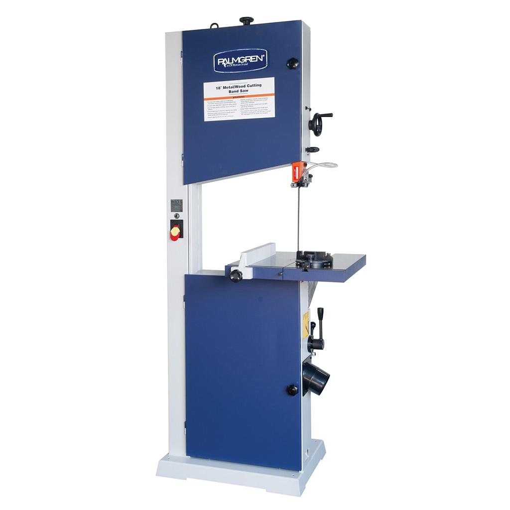 18" PALMGREN VERTICAL BAND SAW, FLOOR MODEL, MODEL#9683118, NEW
