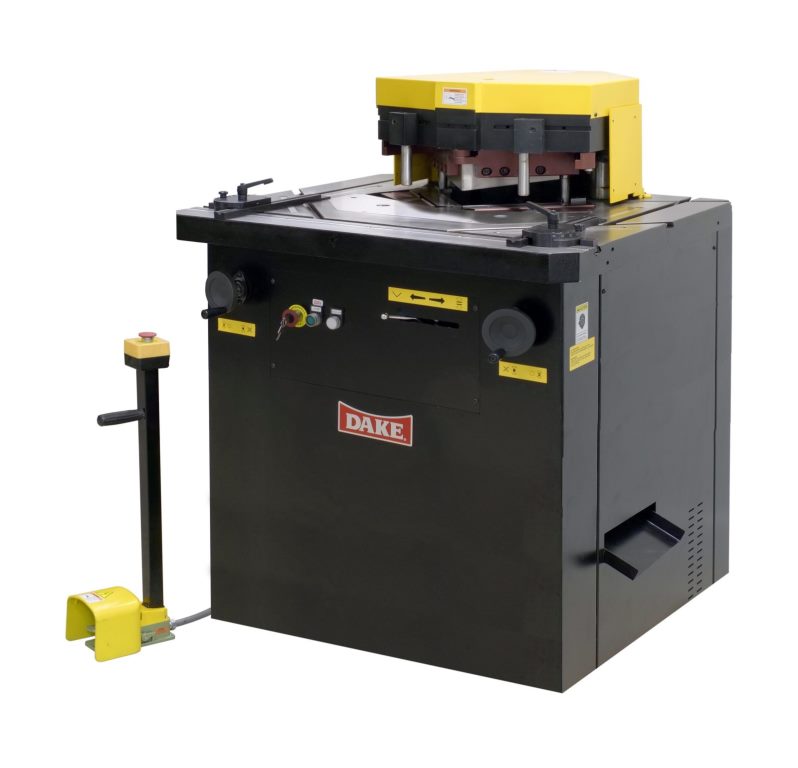 8.5" x 4 GAUGE, DAKE HYDRAULIC NOTCHER, VARIABLE BLADE MODEL#DLN-6200V **NEW**