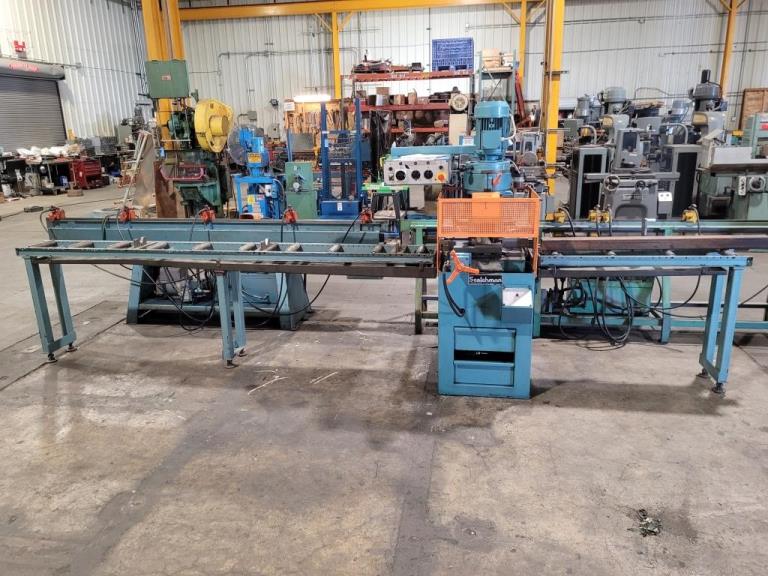 14" SCOTCHMAN SEMI-AUTO VERTICAL COLUMN COLDSAW, MODEL#CLM350SA, USED