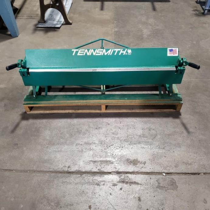 22 Ga. x 48", TENNSMITH STRAIGHT BRAKE, MODEL#S4822, USED