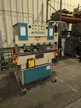 25-TON, PREMIER 4' HYDRAULIC CNC PRESS BRAKE, AUTOBEND 7, USED
