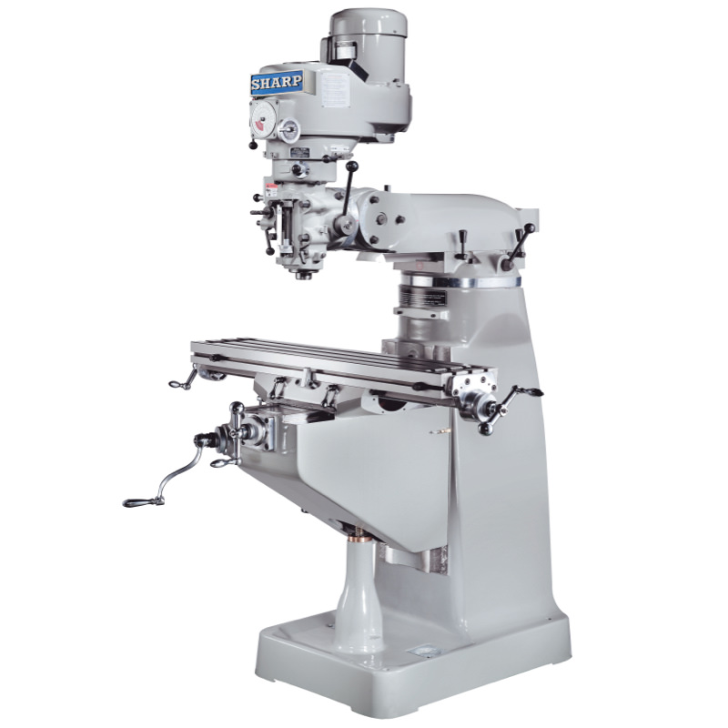 SHARP, VARIABLE SPEED VERTICAL MILL, 9"X42", MODEL#LMV-42 **NEW**
