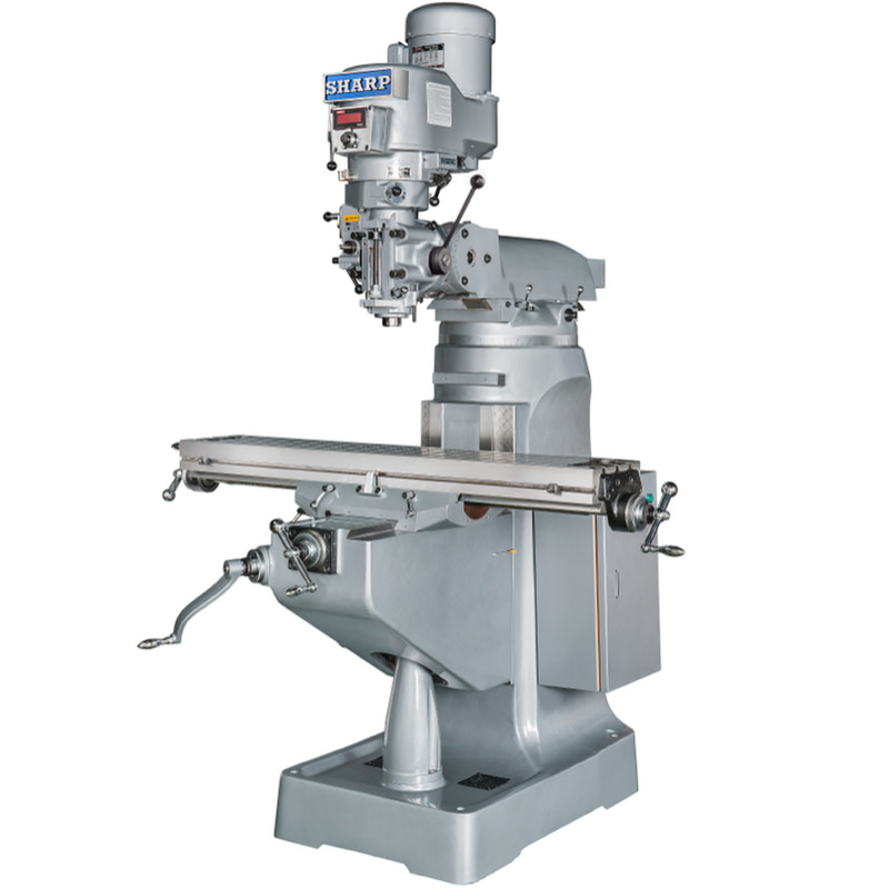 SHARP, DIGITAL VARI-SPEED VERTICAL MILL, 9"X49", MODEL#LMV-49-DVS **NEW**