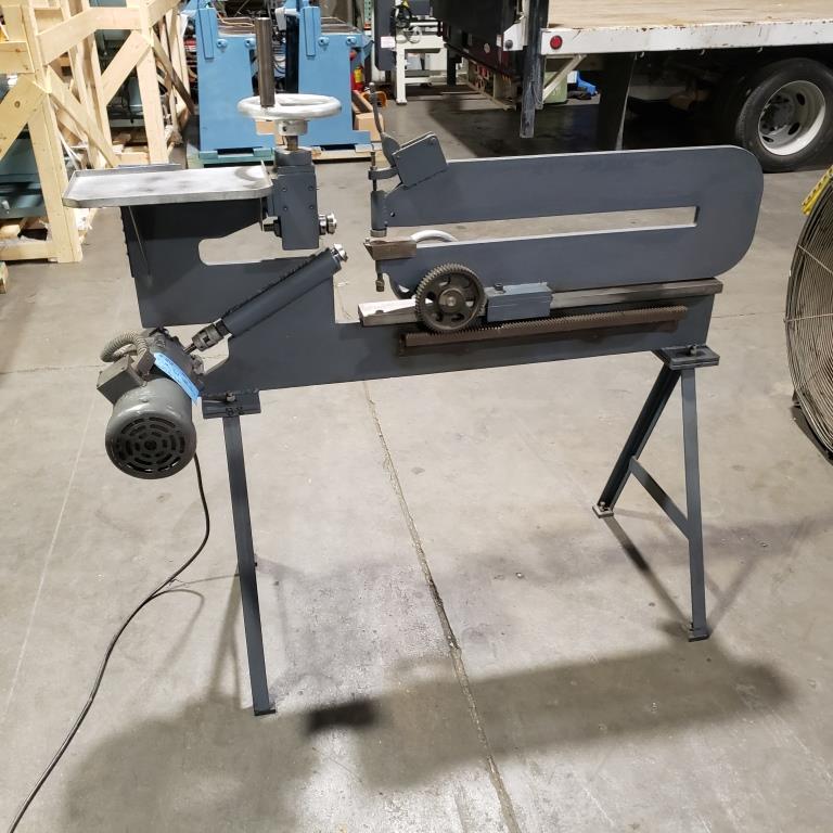 MAY POWER RING &amp; CIRCLE SHEAR, 42&quot;, 16 GAUGE, MODEL#MTC-42, USED