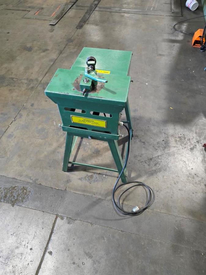 POWER FLANGER, TINKNOCKER, 20 GAUGE, ON STAND, MODEL#TK20, USED