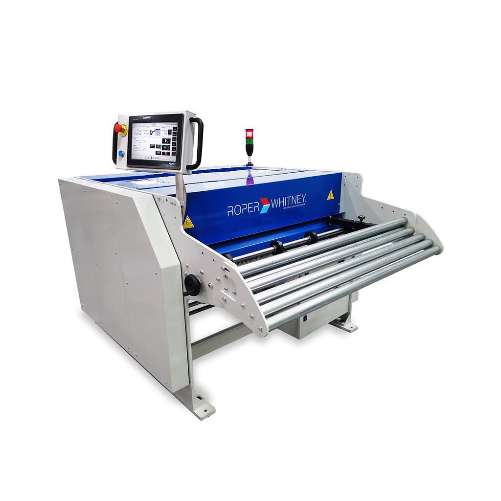 ROPER WHITNEY AUTOKUT 100 CUT AND/OR SLIT TO LENGTH LINE, 18 GA **NEW**