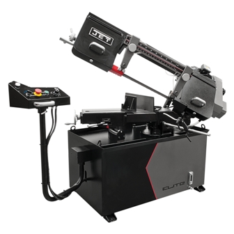 8" x 13", ELITE MITERING HORIZ BANDSAW, STK#891020, MODEL#EHB-8VSM, **NEW**