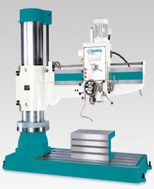 78"Arm x 17"Column, CLAUSING RADIAL DRILL, MODEL#CL2000H, Hyd clamping