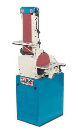 6" x 48" BELT, 10" DISC, BAILEIGH DISC &amp; BELT GRINDER, MODEL#DBG-106 **NEW**