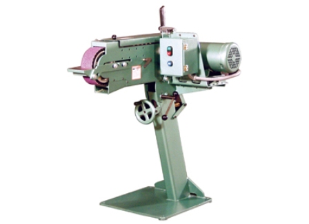 NO. 979, BURR KING 3"X79" TWO-WHEEL BELT GRINDER, MODEL#979, NEW