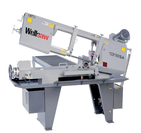13" x 18" WELLSAW SEMI-AUTO HORIZONTAL BANDSAW, MODEL#1318-SA **NEW**