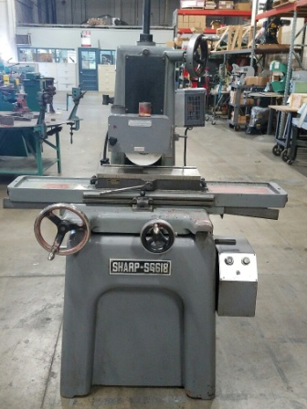 6" x 18", SHARP SURFACE GRINDER, MANUAL, MAGCHUCK, MODEL#SG-618, USED