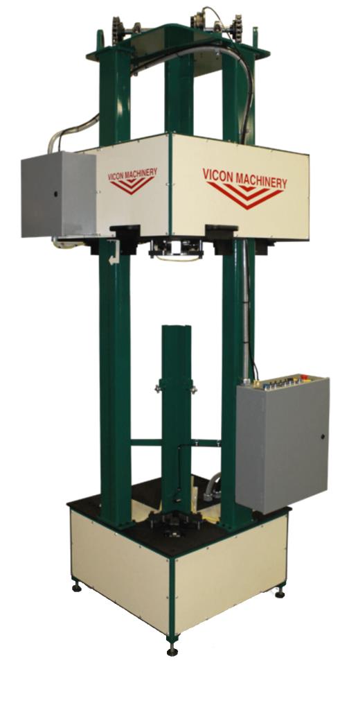 DUAL HEAD CORNER INSERTION MACHINE, VICON, MODEL#V-DH-CIM-5 **NEW**