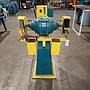 FLOOR MODEL, 12" BALDOR DOUBLE END GRINDER, SINGLE PHASE, ON STAND, USED